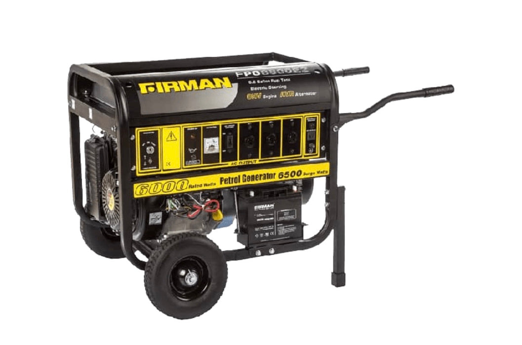 Fireman petrol generator for home use